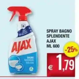 Palmarket Spray bagno splendente Ajax offerta