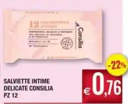 Palmarket Salviette Intime Delicate Consilia offerta