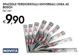 Bennet Spazzole tergicristalli universali linea AE Bosch offerta