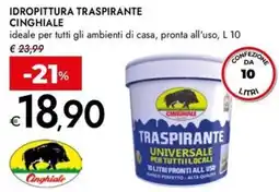 Bennet Idropittura traspirante Cinghiale offerta