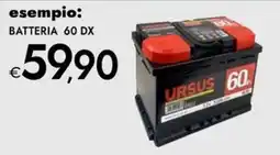 Bennet Batteria 60 Dx Ursus offerta