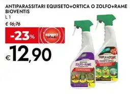 Bennet Antiparassitari equiseto+ortica o zolfo+rame Bioventis offerta