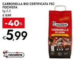 Bennet Carbonella bio certificata FSC Fochista offerta