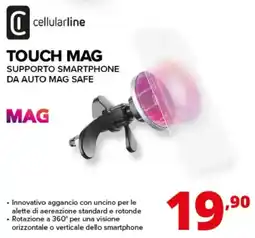 Comet Touch Mag supporto smartphone da auto mag safe offerta