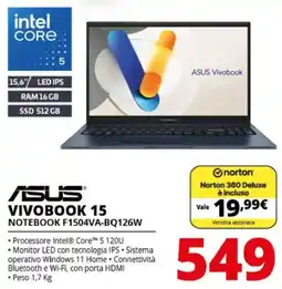 Comet ASUS VIVOBOK 15 offerta