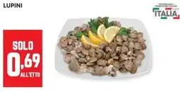 Panorama Polpa di cozze Lupini offerta