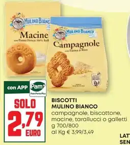 Pam Biscotti Mulino Bianco offerta