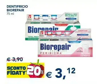 Esselunga Biorepair dentifricio 75 ml offerta