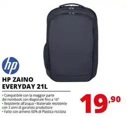 Comet HP Zaino Everyday 21L offerta