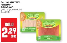 Pam Salumi affettati Snello rovagnati offerta