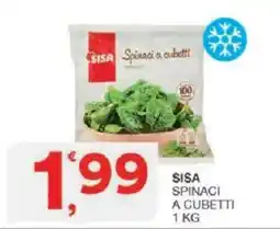 Sisa Sisa spinaci a cubetti offerta