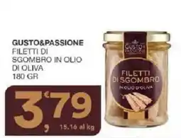 Sisa Filetti di sgombro Gusto&Passione offerta