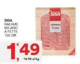 Sisa Sisa salame milano offerta