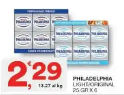 Sisa Philadelphia Light/Original offerta
