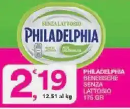 Sisa Philadelphia benessere senza lattosio offerta