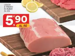 Sisa Lonza a tranci di suino offerta