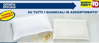 Su tutti i guanciali in assortimento