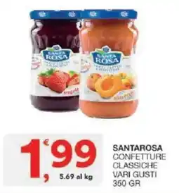 Sisa Santarosa confetture classiche offerta