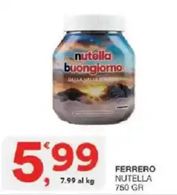 Sisa Nutella buongiorno offerta