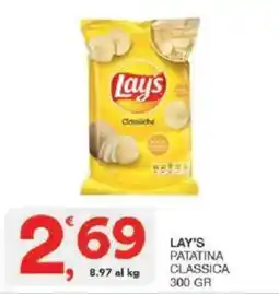 Sisa Lay's patatina classica offerta
