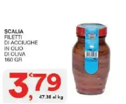 Sisa Scalia filetti di acciughe in olio di oliva offerta