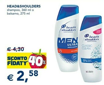 Esselunga Shampoo/balsamo offerta