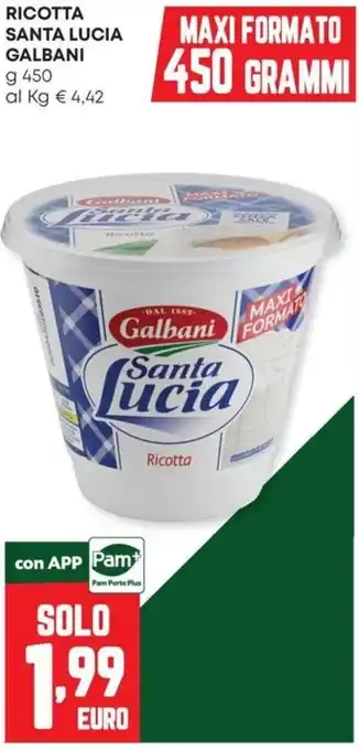 Ricotta Santa Lucia Galbani
