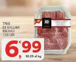 Sisa Tris di salumi Iberici offerta