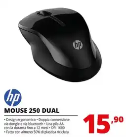 Comet hp MOUSE 250 DUAL offerta