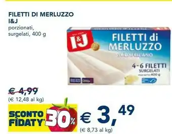 Esselunga Filetto di merluzzo 400 g(ml) offerta