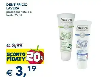 Esselunga Lavera dentifricio offerta