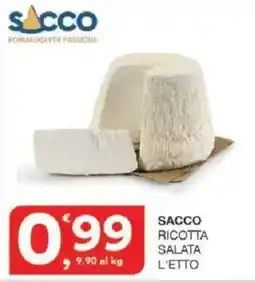 Sisa Sacco ricotta salata offerta