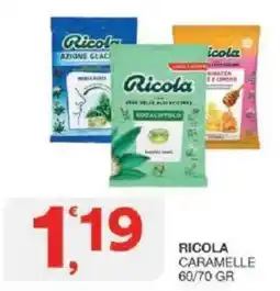 Sisa Ricola caramelle offerta