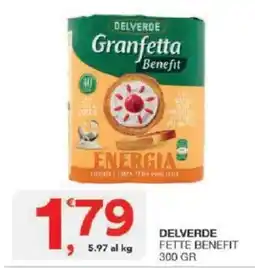Sisa Delverde Granfetta Benefit offerta