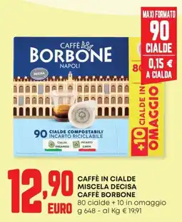Panorama Caffè in cialde miscela decisa Caffè Borbone offerta