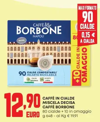 Panorama Caffè in cialde miscela decisa Caffè Borbone offerta