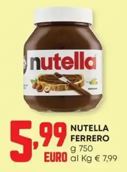 Panorama Nutella Ferrero offerta