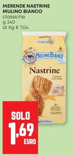 Pam Merende Nastrine Mulino Bianco Classiche offerta