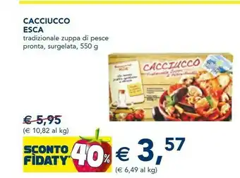 Esselunga Esca cacciucco offerta