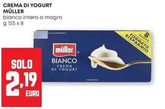Crema di yogurt Müller bianco