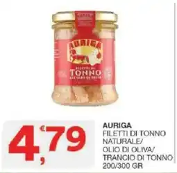 Sisa Auriga filetti di tonno naturale offerta