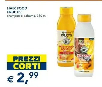 Esselunga Hair food fructis offerta