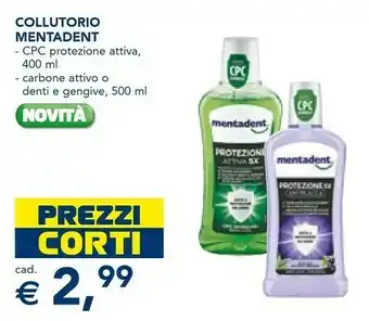 Collutorio cpc protezione attiva/ carbone attivo denti e gengive