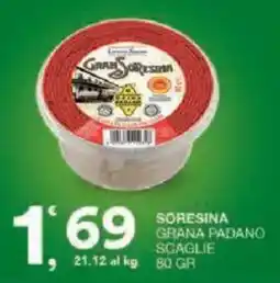Sisa Soresina Grana Padano Scaglie offerta