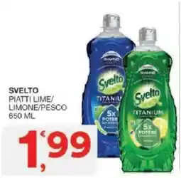 Sisa Svelto piatti lime offerta