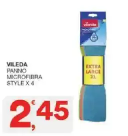 Sisa Vileda panno microfibra style offerta