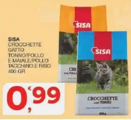 Sisa Sisa crocchette gatto con tonno offerta