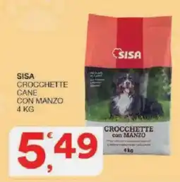 Sisa Sisa crocchette cane con manzo offerta