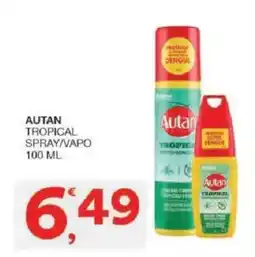 Sisa Autan tropical spray/vapo offerta