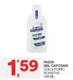 Sisa Pasta del Capitano collutorio sensitive offerta